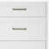 Ariel Monroe 61 Inch Double Rectangular Sink Bathroom Vanity With Pure White Quartz Countertop In White