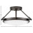 Collier Three-Light Semi-Flush Mount Ceiling Light - Black Oxide