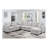 Sectional Sofa, LIGHTGREY