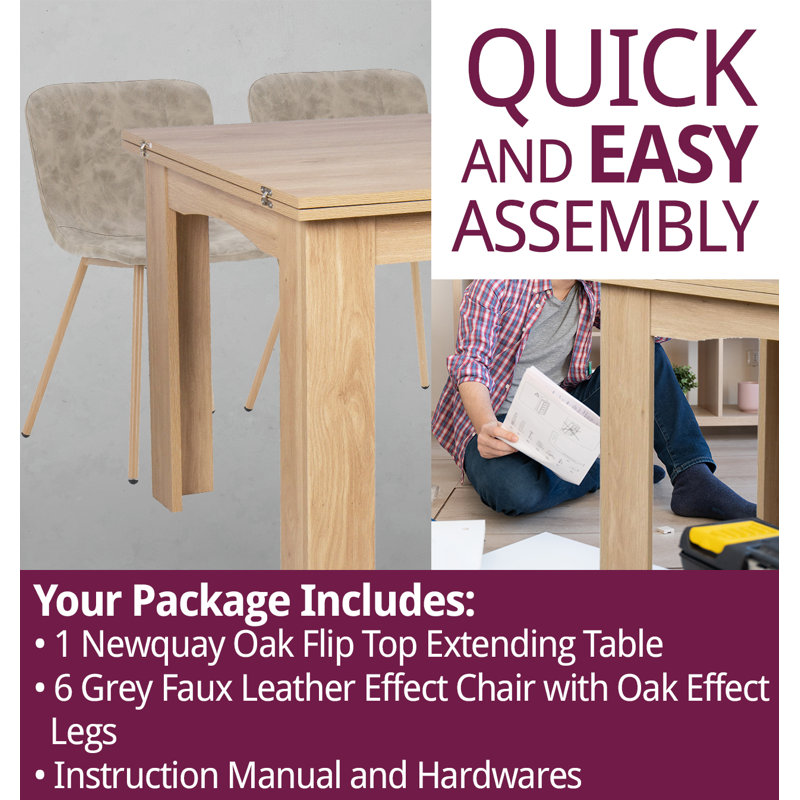 Ludden 6 - Person Dining Set