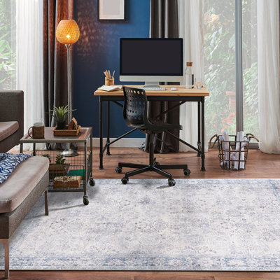 Tapis transitionnel à bordure antidérapant et transitionnel