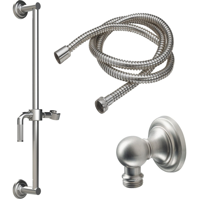 Descanso 2.5 GPM Styletherm 0.75" Thermostatic Complete Shower System, Satin Nickel