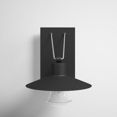 Saheli Single Light Bell Outdoor Aluminum LED Wall Light