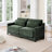 105.9" Chenille Upholstered Pillow-Top Arm Sofa Couch-2009285254-2009285252
