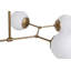 Lustre scandinave, corps en métal, jaune, 39,4 x 22,8 x 18,9 pouces | 6 x douilles E27 de 40 W maximum, plaque de base de 3,9 po | Conception élégante, comprend des instructions d'installation, parfaite pour les décorations modernes-2067559357