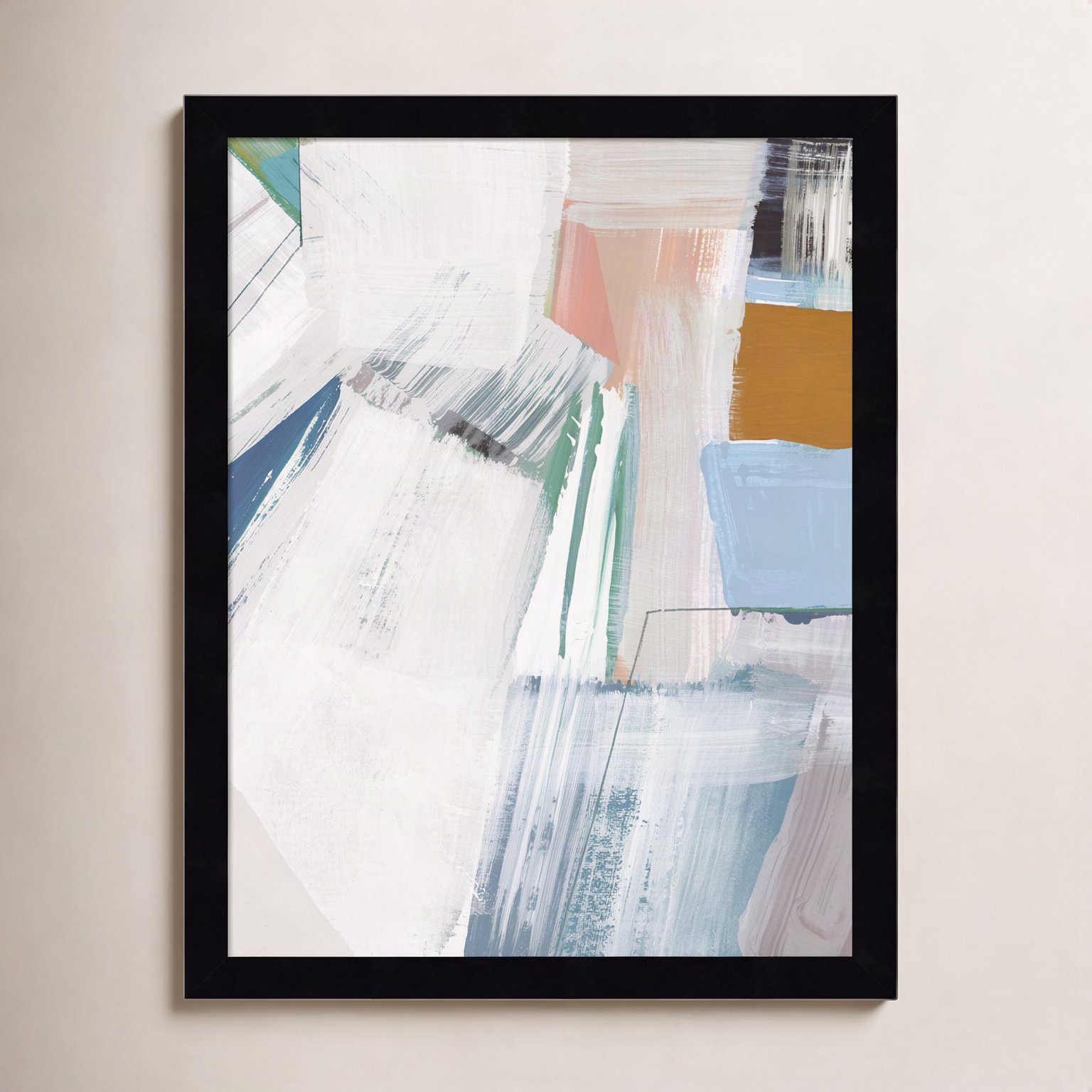 Gilpin "Buildings No. 2" Print by Cartissi, 17" H x 13" W, Black