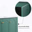 Base de meuble-lavabo 48 po, armoire de rangement - 4 portes à fermeture douce et 2 tiroirs-126251888