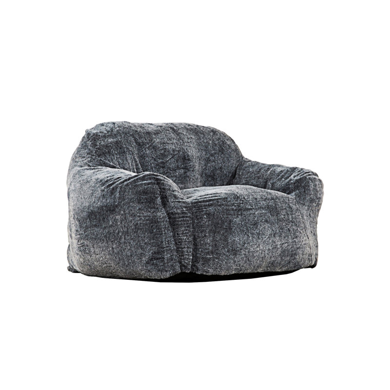Modern Soft Memory Foam Bean Bag With Armrest