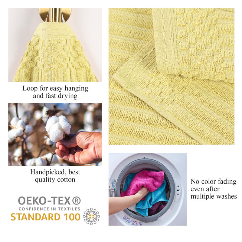 Ensemble de draps de bain Ruvins, Or jaune