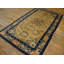 Tapis bleu antique en laine Ningxia