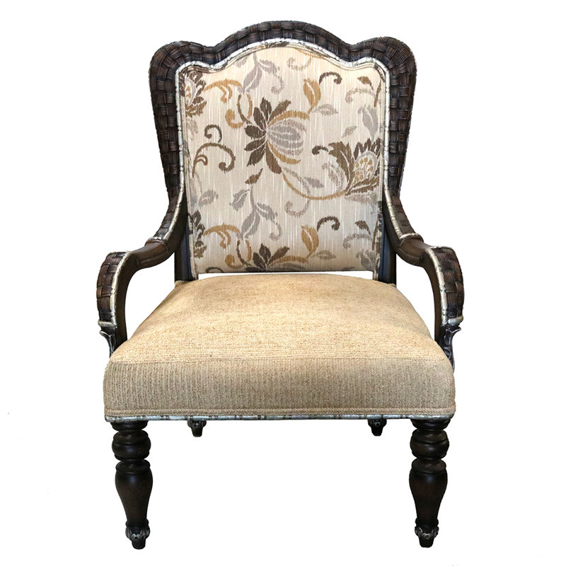 Fauteuil antique de style Louis XV