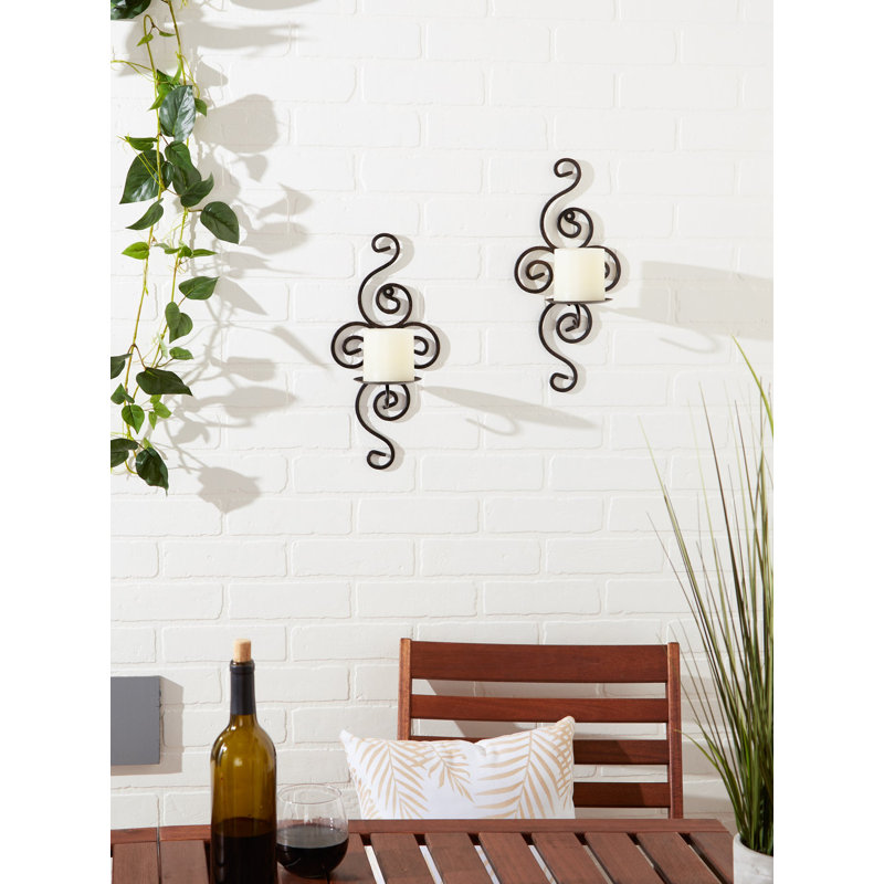 Appliques de bougie à défilement