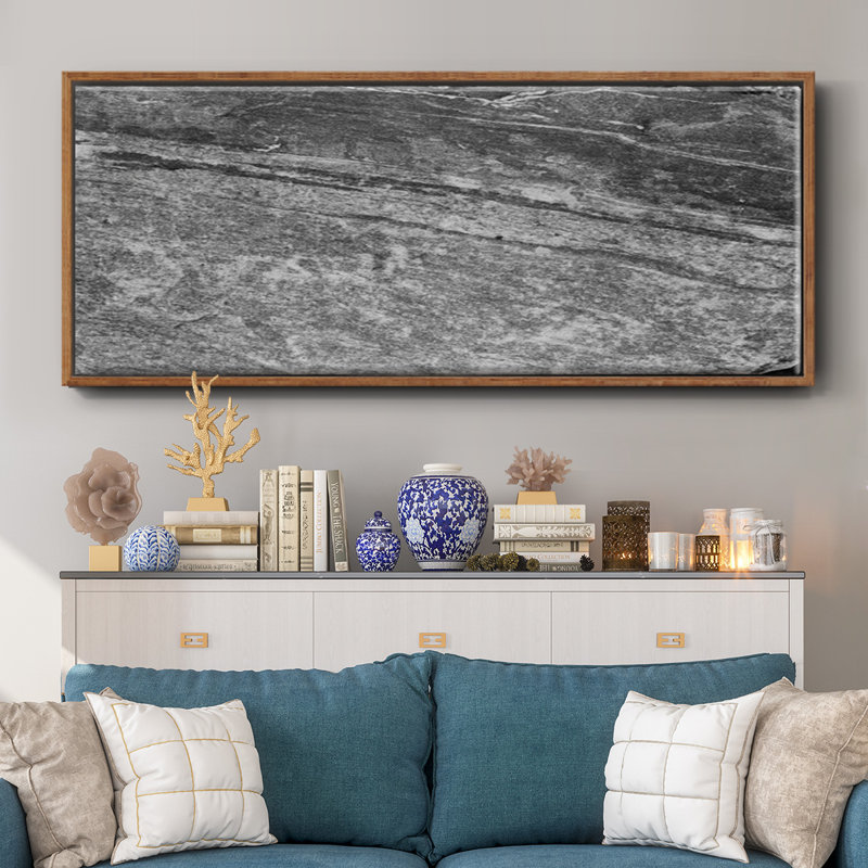 Found Textures VIII- Framed Canvas