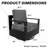 Patio Chair with Cushions（Set of 2）-1626713