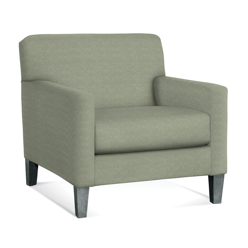 Tampa Armchair, Green Performance Fabric; 0851-54, Flax