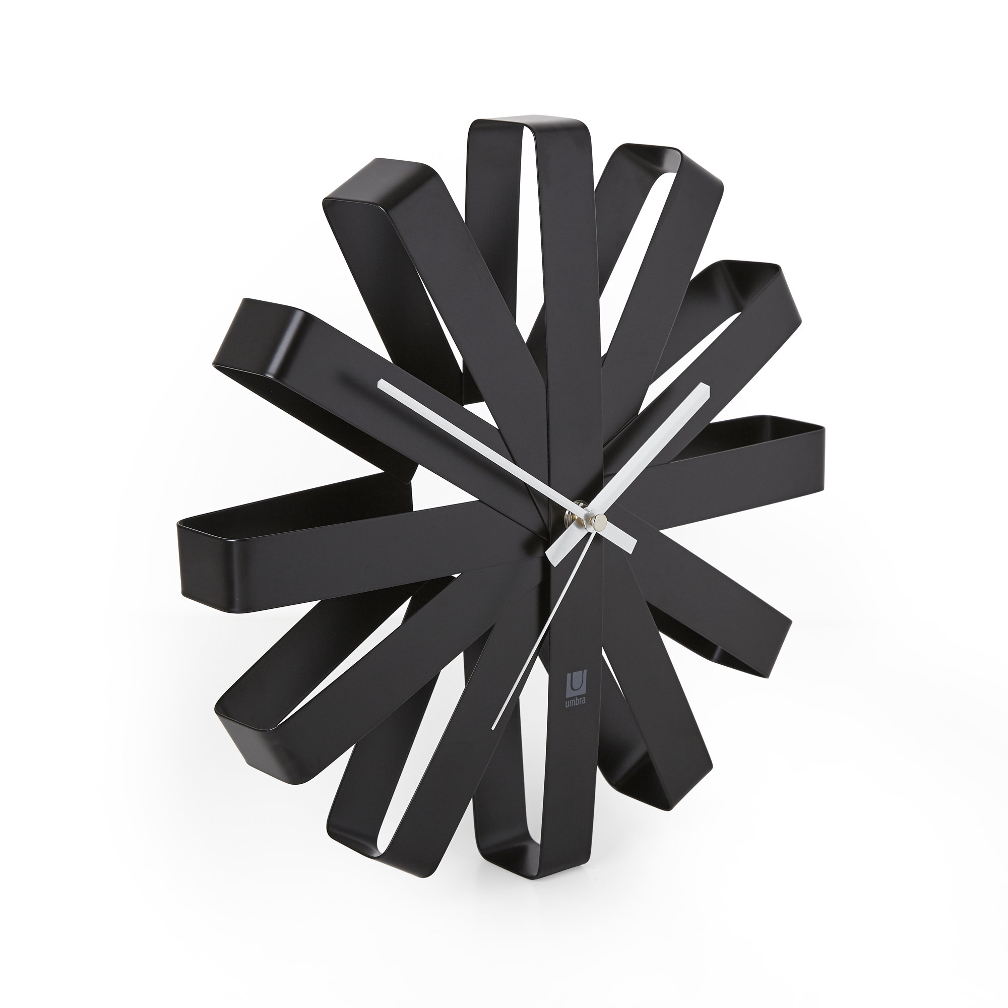 12" Wall Clock, Black
