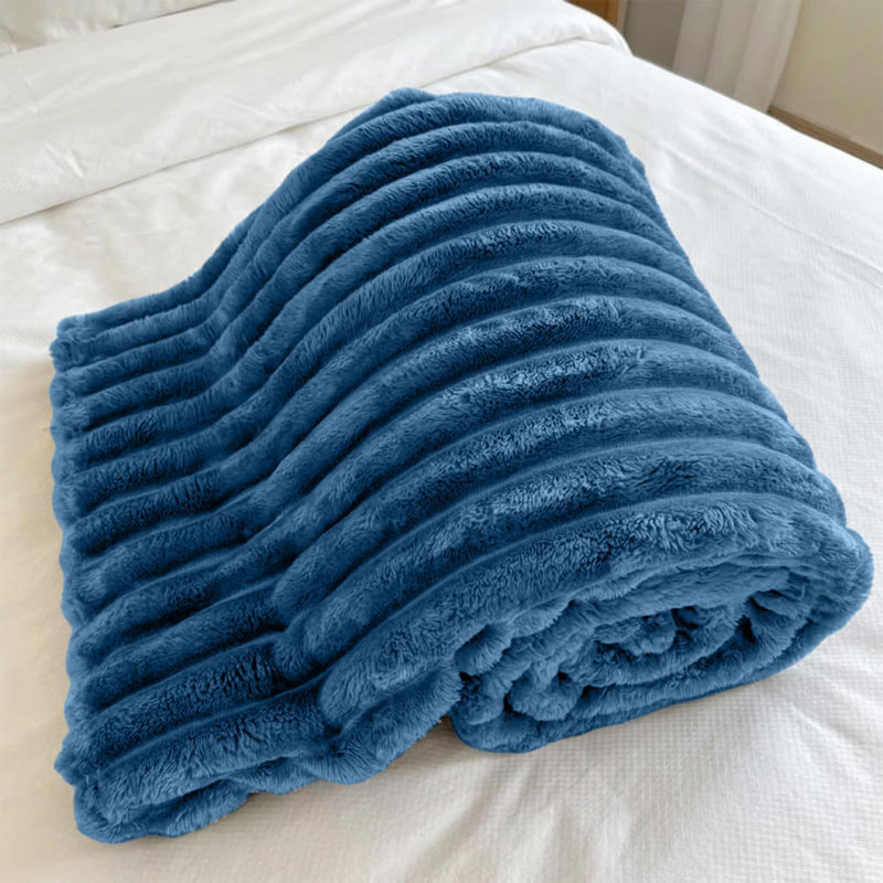 Throw Blanket, Navy