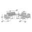Ensemble de conversation avec coussins Sunbrella Townsend-93083737