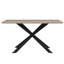 Swansea Metal Base Dining Table-941323116