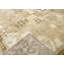 Tapis brun / beige en laine noué à la main de conception unique 6 pi 5 po x 10 pi années 1960