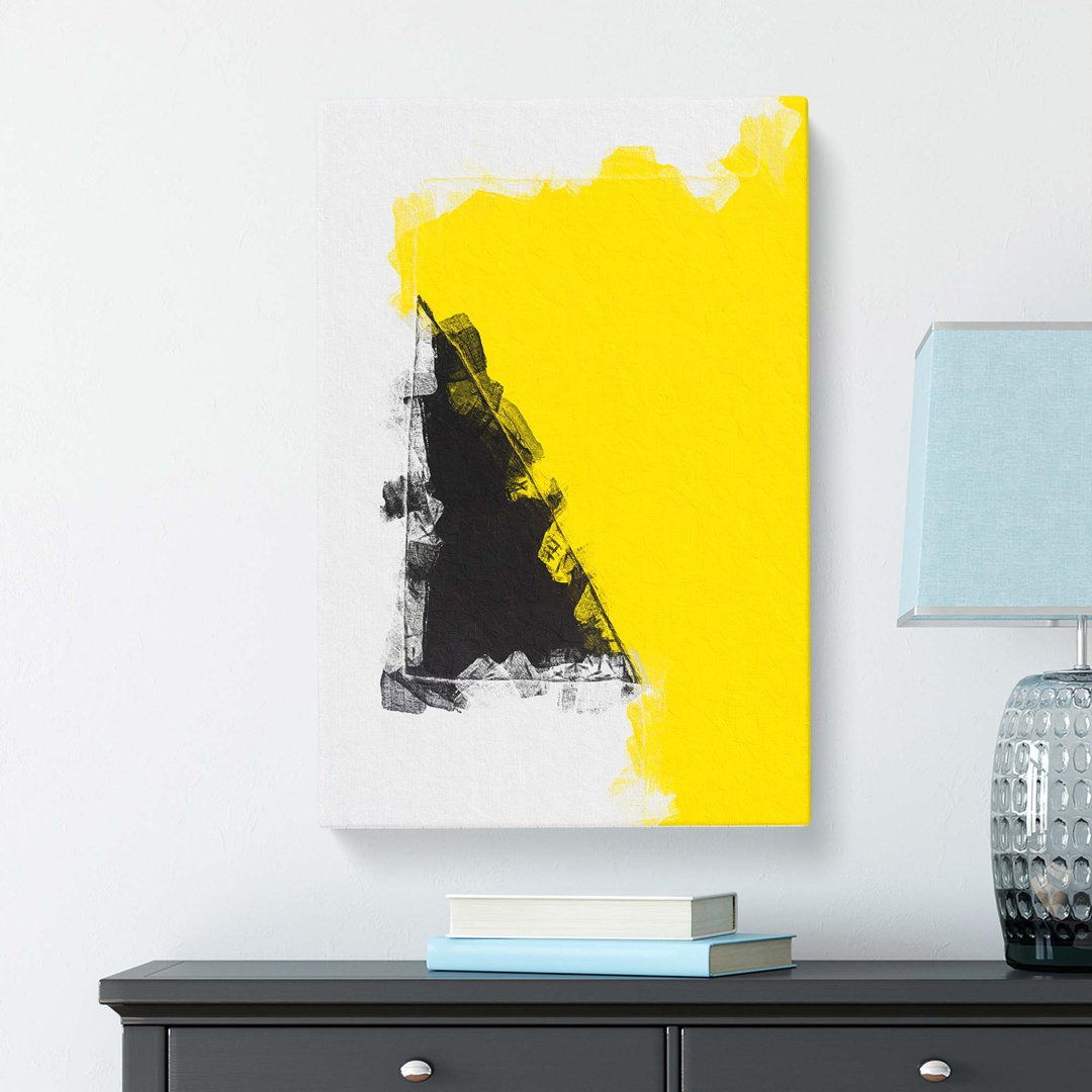 Broken Forms in Abstract - Wrapped Canvas