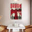 Pont rouge de Niclyn, grunge rouge, Brooklyn-108536635