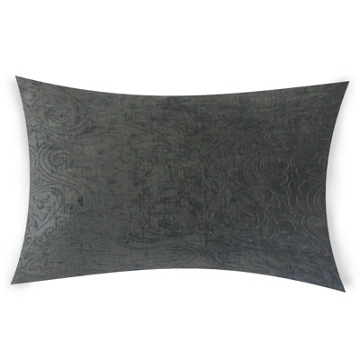 Damask Feather Reversible Throw Pillow