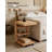 4-Tier Rolling Couch Desk With Lockable Wheels, Adjustable Angle Side Table With Storage, Space-Saving End Table For Living Room, Bedroom, And Office