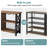 Bluffton Wine Bar Cabinet for Glasses, Sideboard with Doors-10014973