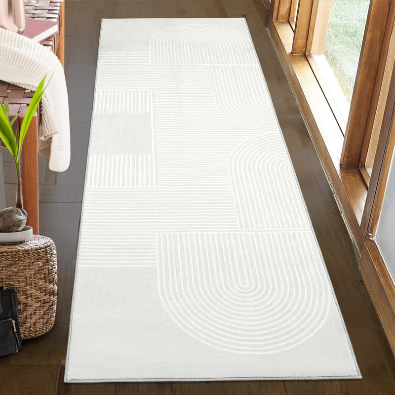 Tapis Rosmary avec envers antidérapant, Tapis de couloir 2 pi x 6 pi