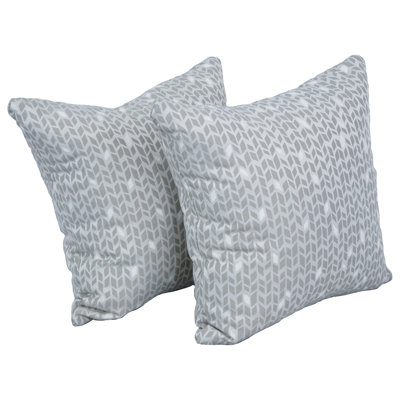 Geometric Reversible Throw Pillow