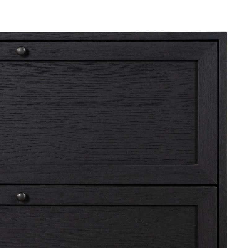Millie Nightstand - Drifted Matte Black, Drifted Matte Black