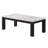 3-Piece Living Room Table Set Faux Marble Table Top Cocktail Table and Two Matching End Tables Wooden Furniture-1002141098