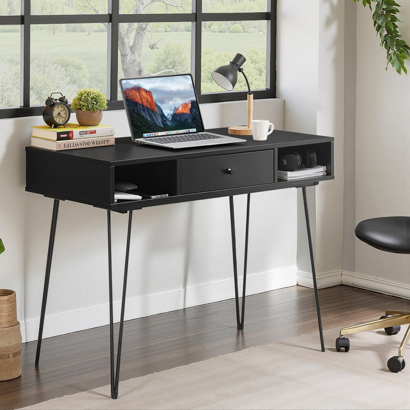 Bureau d'écriture pour ordinateur personnel, Brun