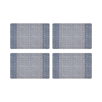 Iznik Pebbles 17.5" Vinyl Placemat