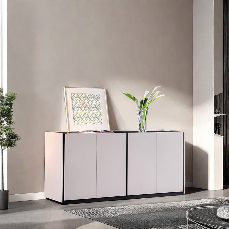 Buffet moderne 70,87, Noir