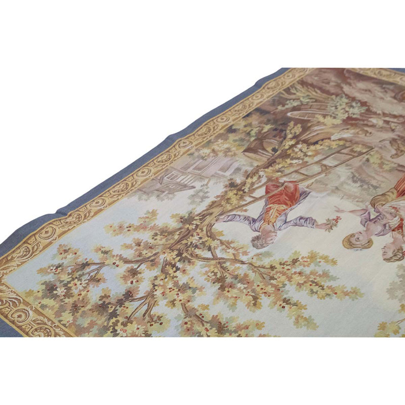 Wool Floral Area Rug
