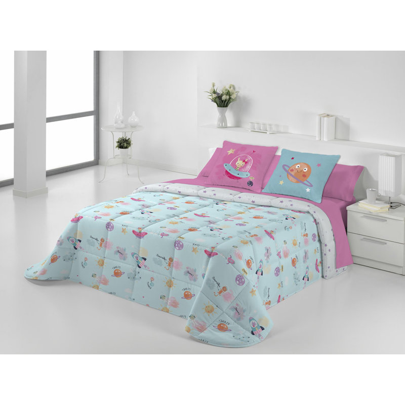 Myres Bedding, Blue, 270cm W x 270cm L