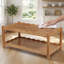 Table basse moderne à 2 niveaux