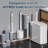 JOYBOS disposable toilet brush replacement heads, toilet cleaning supplies, 60replacement heads