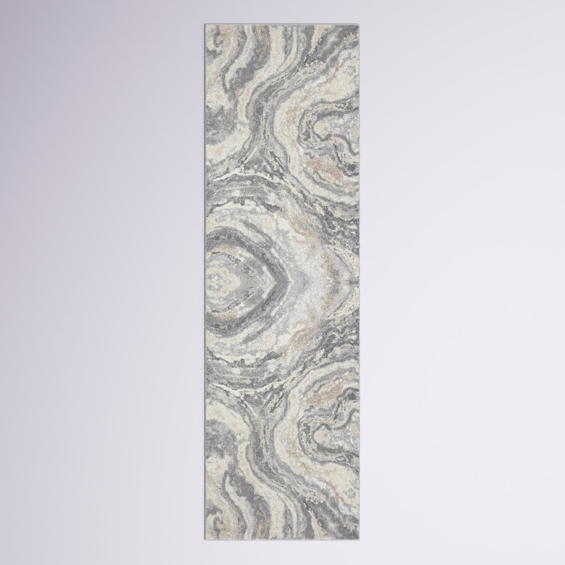 Henrik Abstract Indoor Rug, Runner 3' x 10'