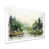 White Single Picture Framed