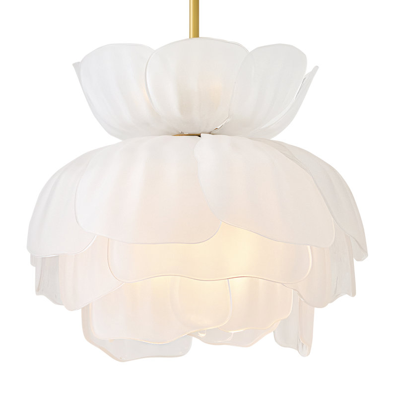 Fredrick Ramond Fantine Small Chandelier, White