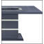 Table de salle à manger sophistiquée gris foncé avec détails scintillants, parfaite pour un décor moderne et élégant-1165539128-1165539126