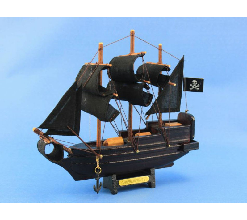 Bateau de modèle de pirate Fanning