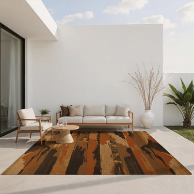 Tapis intérieur et extérieur Sandstone Eclipse