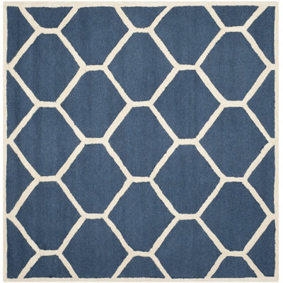 Cambridge Hand Tufted Wool Geometric Rug
