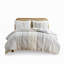 Ensemble de housse de couette pour lit double / grand en coton avec chenille, doux et élégant pour les chambres à coucher modernes, confort certifié OEKO-TEX-119068662-119068665