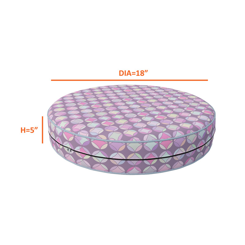 Housse de coussin décorative intérieure et extérieure imperméable, housse de coussin de patio résistante aux rayons UV
