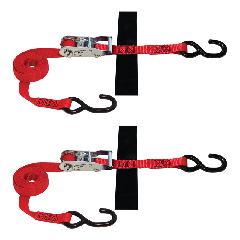 S-Hook Ratchet Strap Tie-Down